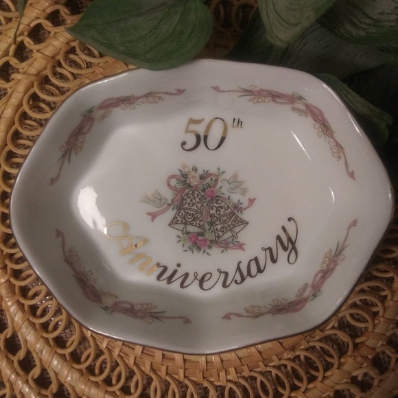 Lefton Other - Lefton 50th. Anniversary Candy Dish